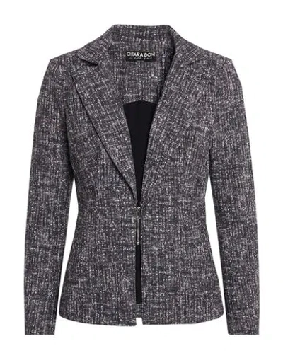 Chiara Boni La Petite Robe Woman Blazer Grey Size 4 Polyamide, Elastane In Gray