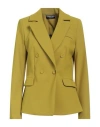 CHIARA BONI LA PETITE ROBE CHIARA BONI LA PETITE ROBE WOMAN BLAZER LIME GREEN SIZE 10 POLYAMIDE, ELASTANE