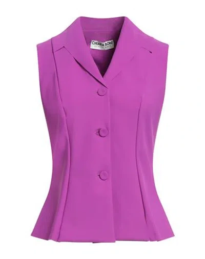 Chiara Boni La Petite Robe Woman Blazer Mauve Size 6 Polyamide, Elastane