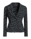 Chiara Boni La Petite Robe Woman Blazer Navy Size 12 Polyamide, Elastane