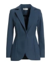 Chiara Boni La Petite Robe Woman Blazer Navy Size 12 Polyamide, Elastane