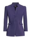 Chiara Boni La Petite Robe Woman Blazer Purple Size 4 Polyamide, Elastane In Purple