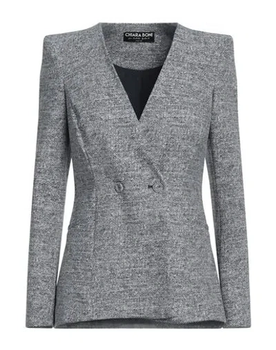 Chiara Boni La Petite Robe Woman Jacket Black Size 12 Polyamide, Elastane