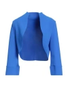 Chiara Boni La Petite Robe Woman Jacket Bright Blue Size 8 Polyamide, Elastane