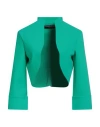 Chiara Boni La Petite Robe Woman Jacket Emerald Green Size 6 Polyamide, Elastane