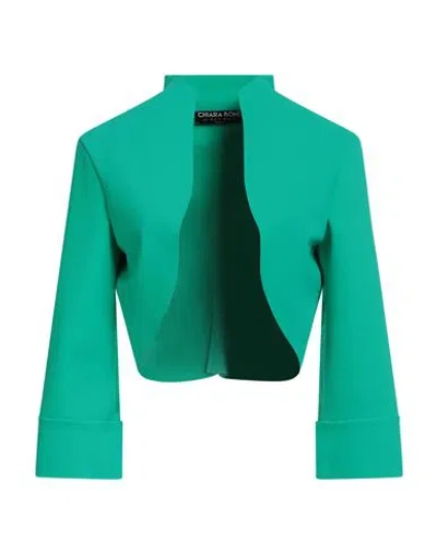 Chiara Boni La Petite Robe Woman Jacket Emerald Green Size 6 Polyamide, Elastane