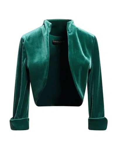 Chiara Boni La Petite Robe Woman Jacket Emerald Green Size 8 Polyester, Polyamide, Elastane