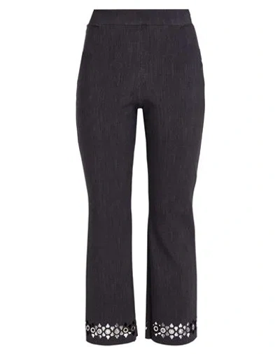 Chiara Boni La Petite Robe Woman Jeans Charcoal Size 6 Polyamide, Elastane In Black