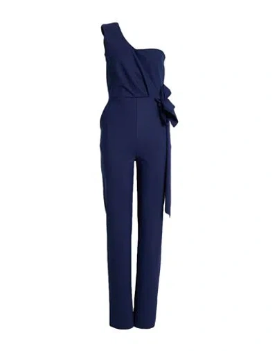 Chiara Boni La Petite Robe Woman Jumpsuit Blue Size 4 Polyamide, Elastane In Multi