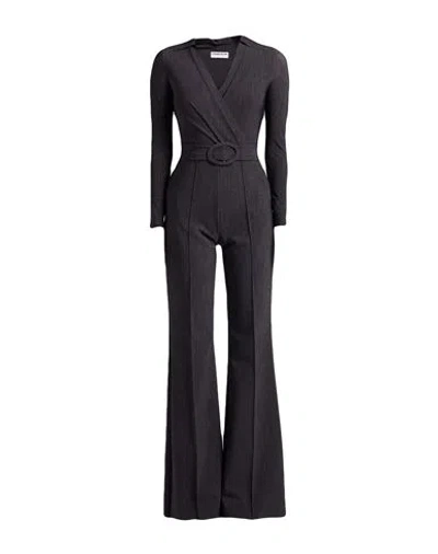 Chiara Boni La Petite Robe Woman Jumpsuit Charcoal Size 8 Polyamide, Elastane