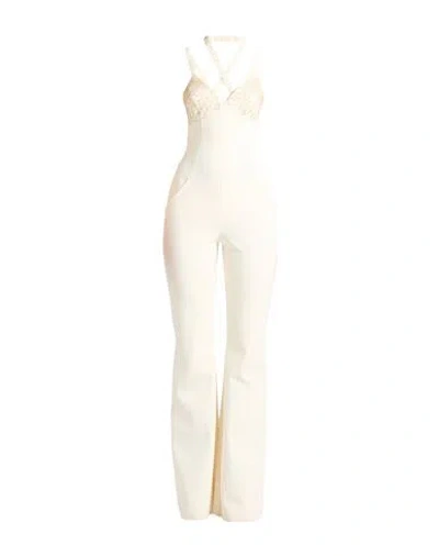 Chiara Boni La Petite Robe Woman Jumpsuit Cream Size 4 Polyamide, Elastane In White