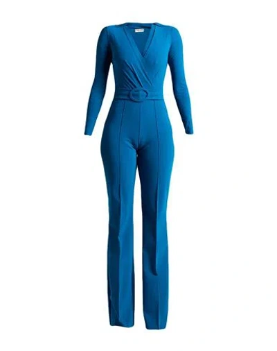 Chiara Boni La Petite Robe Woman Jumpsuit Deep Teal Size 2 Polyamide, Elastane In Multi