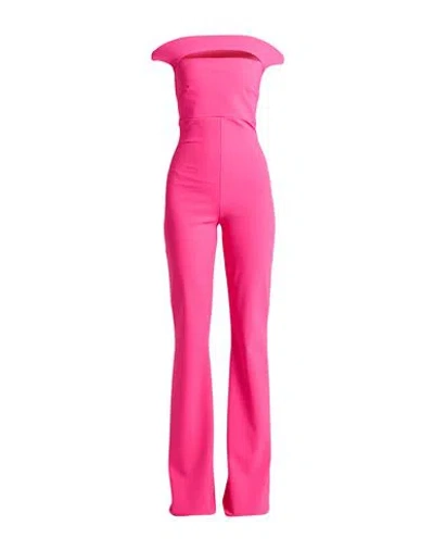 Chiara Boni La Petite Robe Woman Jumpsuit Fuchsia Size 6 Polyamide, Elastane In Pink