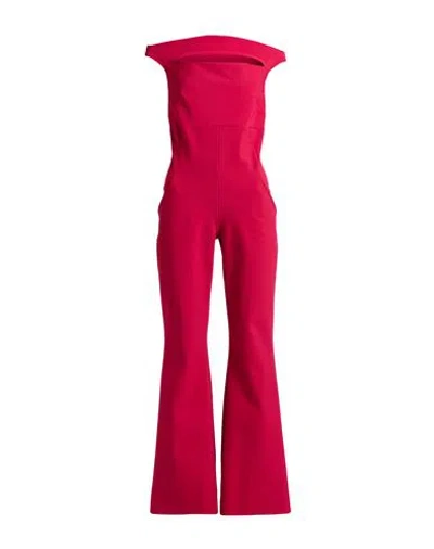 Chiara Boni La Petite Robe Woman Jumpsuit Garnet Size 4 Polyamide, Elastane In Red
