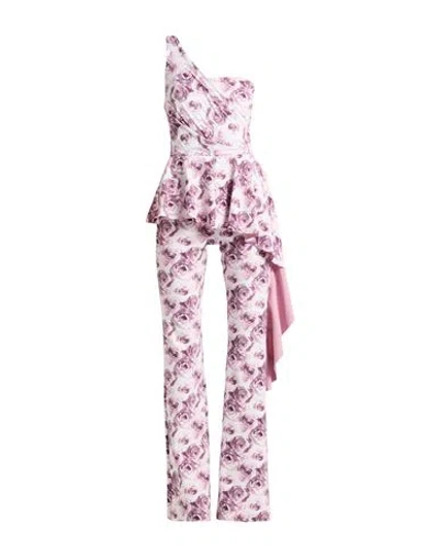 Chiara Boni La Petite Robe Woman Jumpsuit Lilac Size 6 Polyamide, Elastane In Pink