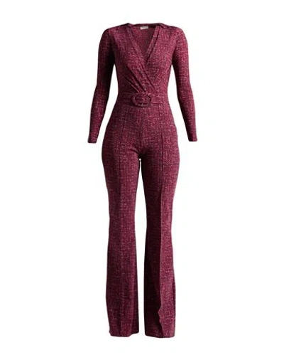 Chiara Boni La Petite Robe Woman Jumpsuit Magenta Size 4 Polyamide, Elastane In Brown