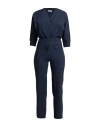 Chiara Boni La Petite Robe Woman Jumpsuit Midnight Blue Size 12 Polyamide, Elastane In Blue