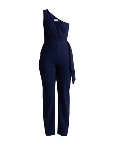 Chiara Boni La Petite Robe Woman Jumpsuit Midnight Blue Size 4 Polyamide, Elastane