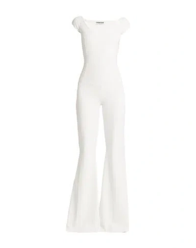 Chiara Boni La Petite Robe Woman Jumpsuit Off White Size 4 Polyamide, Elastane