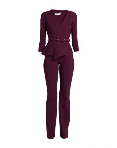 Chiara Boni La Petite Robe Woman Jumpsuit Plum Size 4 Polyamide, Elastane In Purple