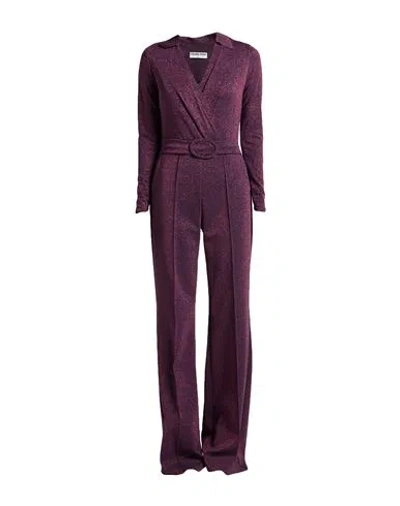 Chiara Boni La Petite Robe Woman Jumpsuit Plum Size 8 Polyamide, Viscose, Elastane, Polyester