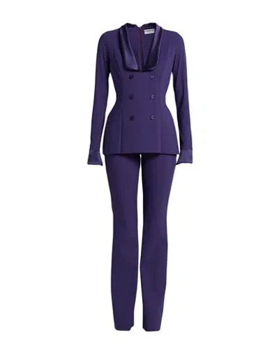 Chiara Boni La Petite Robe Woman Jumpsuit Purple Size 2 Polyamide, Elastane