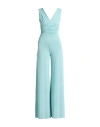 Chiara Boni La Petite Robe Woman Jumpsuit Sky Blue Size 4 Polyamide, Viscose, Elastane, Polyester In Blue