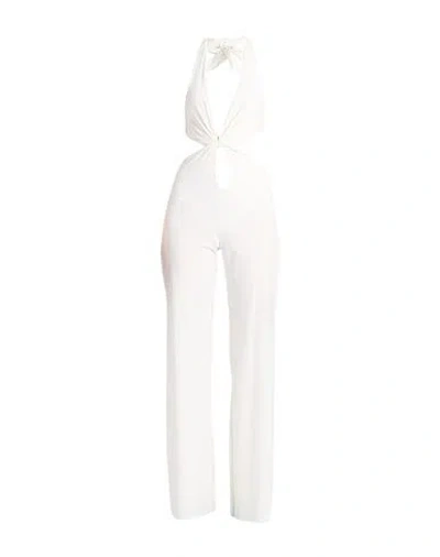 Chiara Boni La Petite Robe Woman Jumpsuit White Size S Polyamide, Elastane