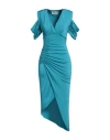 Chiara Boni La Petite Robe Woman Maxi Dress Azure Size 6 Polyamide, Elastane In Blue