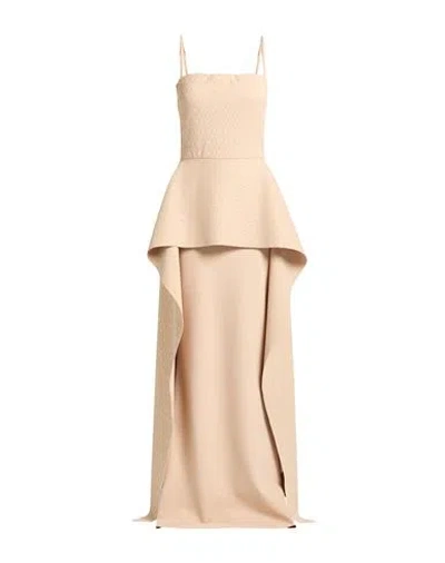 Chiara Boni La Petite Robe Woman Maxi Dress Beige Size 12 Polyamide, Elastane In Pink