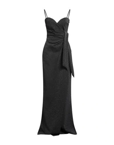 Chiara Boni La Petite Robe Woman Maxi Dress Black Size 10 Polyamide, Viscose, Elastane, Polyacrylic