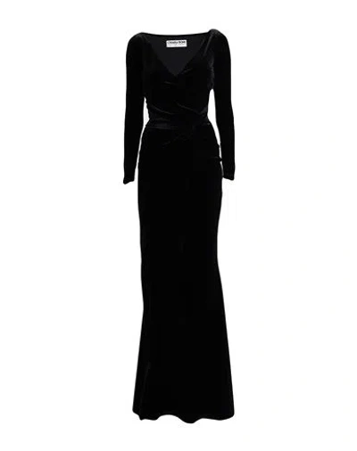 Chiara Boni La Petite Robe Woman Maxi Dress Black Size 10 Polyester, Polyamide, Elastane