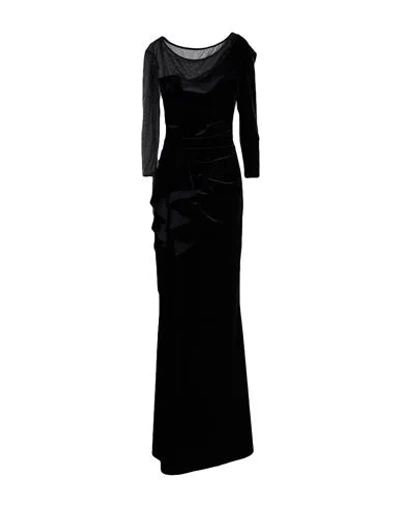 Chiara Boni La Petite Robe Woman Maxi Dress Black Size 12 Polyester, Polyamide, Elastane