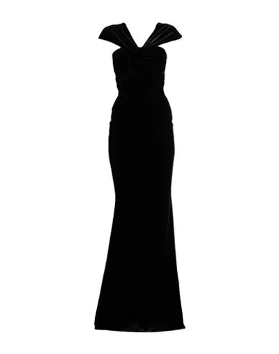 Chiara Boni La Petite Robe Woman Maxi Dress Black Size 4 Polyester, Polyamide, Elastane