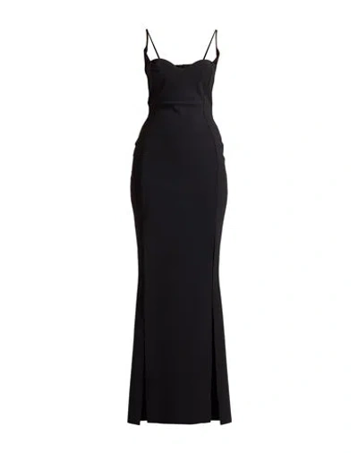 Chiara Boni La Petite Robe Woman Maxi Dress Black Size 8 Polyamide, Elastane
