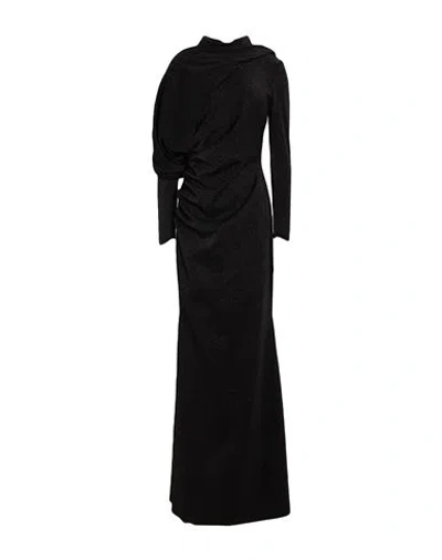 Chiara Boni La Petite Robe Woman Maxi Dress Black Size 8 Polyamide, Viscose, Elastane, Polyester