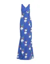Chiara Boni La Petite Robe Long Dresses In Blue