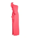Chiara Boni La Petite Robe Woman Maxi Dress Coral Size 8 Polyamide, Elastane In Red