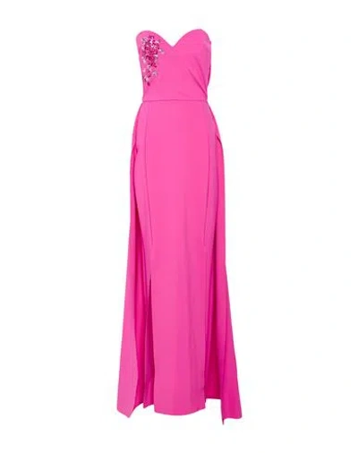 Chiara Boni La Petite Robe Woman Maxi Dress Fuchsia Size 4 Polyamide, Elastane In Pink