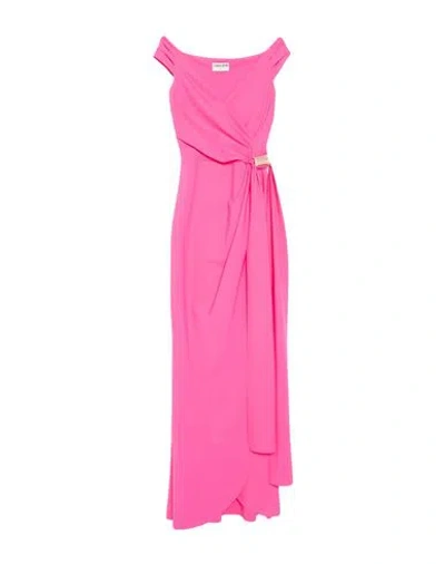 Chiara Boni La Petite Robe Woman Maxi Dress Fuchsia Size 4 Polyamide, Elastane In Pink
