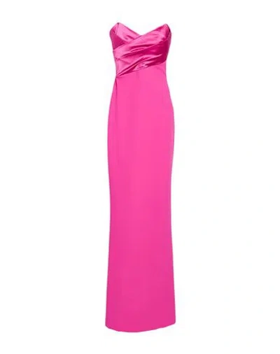 Chiara Boni La Petite Robe Woman Maxi Dress Fuchsia Size 6 Polyamide, Elastane In Pink