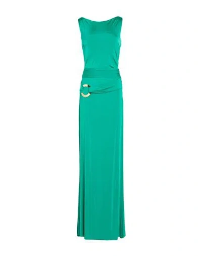 Chiara Boni La Petite Robe Woman Maxi Dress Green Size 4 Viscose, Elastane