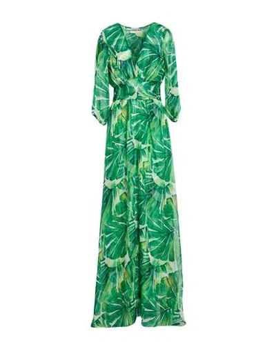 Chiara Boni La Petite Robe Woman Maxi Dress Green Size 8 Polyamide, Elastane, Polyester