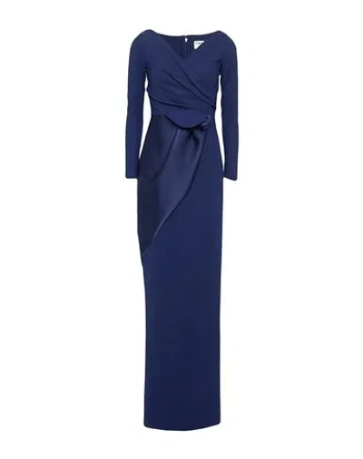 Chiara Boni La Petite Robe Woman Maxi Dress Midnight Blue Size 2 Polyamide, Elastane