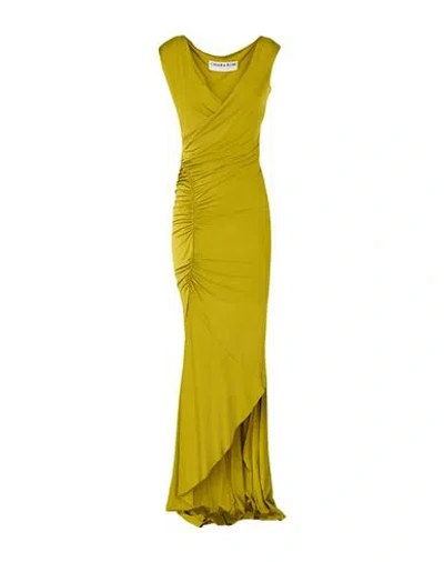 Chiara Boni La Petite Robe Woman Maxi Dress Military Green Size 8 Viscose, Elastane