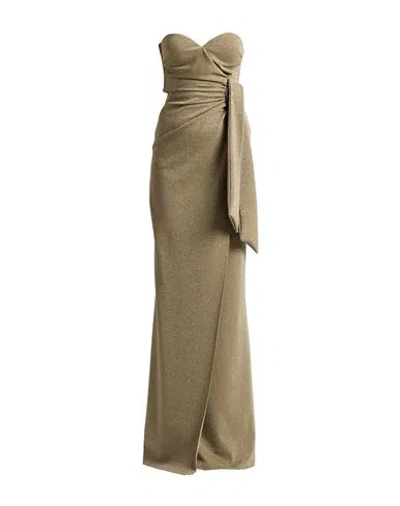 Chiara Boni La Petite Robe Woman Maxi Dress Military Green Size 8 Polyamide, Viscose, Elastane, Poly