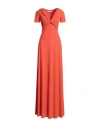Chiara Boni La Petite Robe Long Dresses In Orange