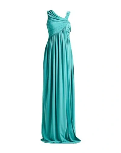 Chiara Boni La Petite Robe Woman Maxi Dress Pastel Blue Size 10 Polyamide, Elastane