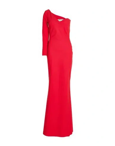 Chiara Boni La Petite Robe Woman Maxi Dress Pink Size 8 Polyester In Red