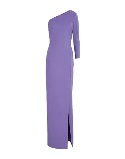 Chiara Boni La Petite Robe Woman Maxi Dress Purple Size 6 Polyamide, Elastane
